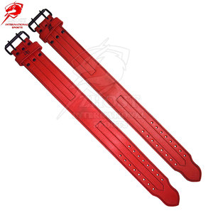 Export Quality Strength Deadlifting <b>Belt</b> Built With Thick Leather Reinforced Edges And Comfortable For Adult Use - Product Image 2