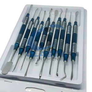 Kit de Luxation Dentaire 10 Pièces le Plus Vendu pour Étudiants – Instruments Chirurgicaux Manuels en Acier Inoxydable pour Procédures d'Implantation – Ergonomique - Product Image 3