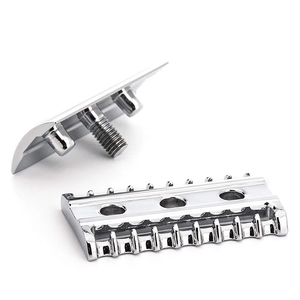 Double Edge Safety <b>Razor</b> for Men and <b>Women</b> Premium Stainless Steel Finish Polish Manual Shaver / Safety <b>Razors</b> - Product Image 3