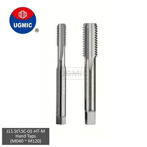 J11.StT.SC-01 - Machos de roscar manuales - M4 M5 M6 M8 M10 M12 - Rosca M - Canales rectos - Machos de carburo sólido - Vástago JIS - Product Image 1