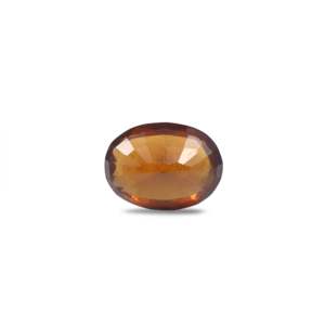 Natural Hessonite Gomed Oval Cut Loose Gemstone 6.85 Carat for Fine Jewelry - Product Image 2