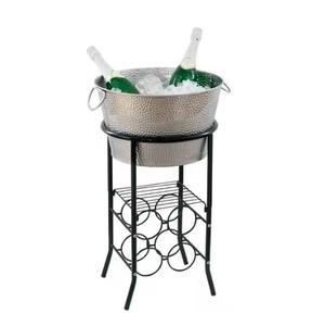 Seau à champagne et seau à vin de qualité supérieure avec support en fer, seau à vin provenant d'un fabricant en gros - Product Image 5