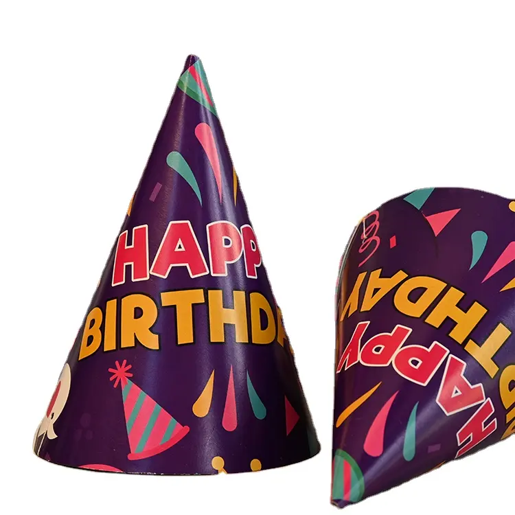 Rivenditore leader di alta qualità cappello a cono di carta per bambini forniture per feste migliori decorazioni per bambini cappelli cappello per la vendita