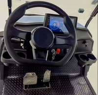 Voitures de golf électriques à cadre en aluminium importées de Chine, 6 places