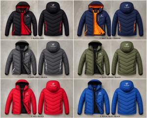 Veste d'hiver matelassée imperméable à capuche pour homme, personnalisée, pour la randonnée en plein air, veste décontractée, fabricant OEM ODM - Product Image 6