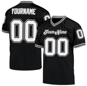 Auténticos Uniformes de Fútbol Vintage con Cuello en V para Hombre, Manga Corta, 100% Poliéster, Nombre del Equipo Personalizable - Product Image 3