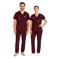Fournisseur d'usine – Blouses médicales unisexes blanches en polyester/coton tissé, personnalisées, marque ANNO, OEM, étiquette privée