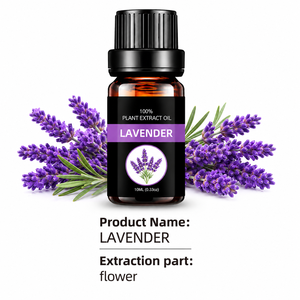 Private Label 100% Pure Natural Organic <b>Lavender</b> Lemongrass Vanilla Tea Tree Essential Oil 10ml for Candle Soap Massage - Product Image 5
