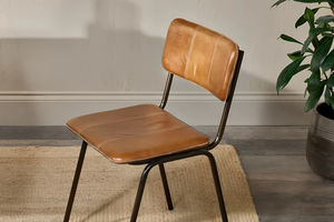 Chaises de salle à manger en cuir très demandées, de qualité supérieure, en cuir pleine fleur, modernes, pour restaurant, maison, cuisine, café, usage quotidien - Product Image 2