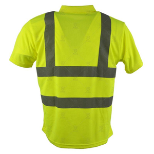 Camisetas Polo de Alta Visibilidad, Reflectantes, Transpirables, 100% Poliéster, Personalizables en Color/Logotipo/Diseño para Hombre, Construcción - Product Image 3