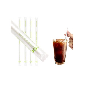 [DONGILPLATECHI] Diang 7 x 210 mm Pailles biodégradables en PLA emballées individuellement – Article de cuisine éco-responsable - Product Image 2