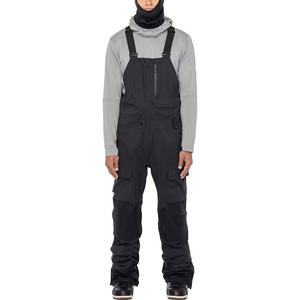 Pantalon de ski imperméable pour homme, respirant, isolé, salopette de snowboard coupe-vent, pantalon cargo pour sports d'hiver en plein air, vert - Product Image 4