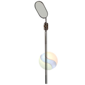 EliteLight Pro <b>Makeup</b> <b>Mirror</b> – Custom Designer Lash Extension Tool GlowPro Oval <b>LED</b> <b>Mirror</b> – Stainless Steel Pocket Beauty Essen - Product Image 2