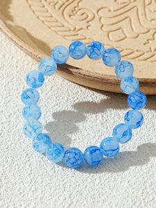 Colorful Handmade Resin <b>Bracelet</b> <b>Stretch</b> Beads Jewelry for Women Casual and Party Wear - Product Image 5