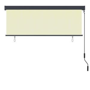 Tenda a rullo crema da esterno 63 \ "x98.4 \" per tende e persiane - Product Image 4