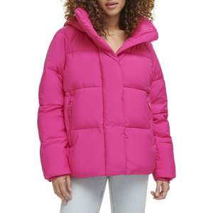2026 <b>Top</b> Trendy Oversized Hooded Women's Puffer Jackets Lightweight Fabric Winter Down Quilted Outerwear Ladies <b>Bubble</b> Jackets - Product Image 6