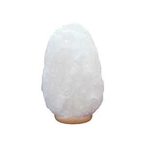 Lámpara de Sal Blanca del Himalaya Hecha a Mano, Luz Nocturna de Cristal Natural para Yoga, Meditación, Purificador de Aire, Iluminación Decorativa, Regalo - Product Image 3