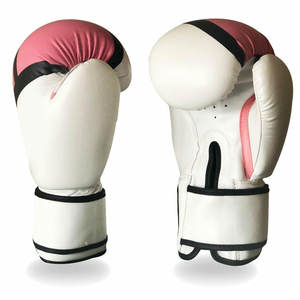 Guantes de Boxeo Rosas en Oferta, Guantes de Entrenamiento MMA para Mujer, Set de Sparring Personalizable con Cualquier Logotipo o Nombre - Product Image 2