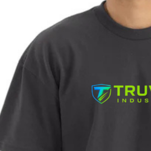T-shirt à manches courtes en coton épais pour homme, col rond classique, tissu épais, tee-shirt décontracté pour la vente en gros, OEM, ODM et marque privée - Product Image 5