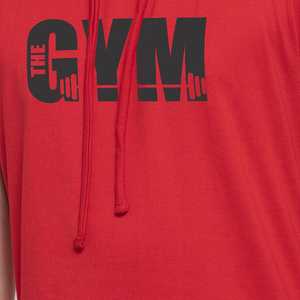 Débardeur de sport à capuche sans manches pour homme, vêtement d'entraînement, maillot de fitness, tenue de sport à vendre - Product Image 5