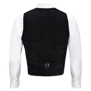<span class=keywords><strong>Chaleco</strong></span> de Cuero de Ante Vacuno Personalizado para <span class=keywords><strong>Hombre</strong></span>, <span class=keywords><strong>Chaleco</strong></span> Formal Clásico con Cuello en V, <span class=keywords><strong>Chaleco</strong></span> de Cuero Genuino, Fabricante de Marca Privada - Product Image 3