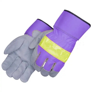 ถุงมือหนังวัวแท้คุณภาพพรีเมียมสำหรับงานก่อสร้าง ถุงมือป้องกันงานหนักสำหรับช่างชาวแคนาดา - Product Image 4