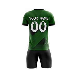 Uniformes de Fútbol Personalizados de la Mejor Calidad, Nuevo Diseño, Nombre del Equipo, 100% Poliéster, con Logotipo, Proveedor en Pakistán - Product Image 3