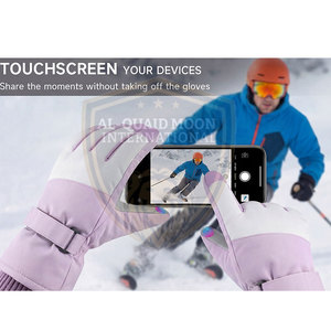 Gants de ski confortables de dernière génération, fabriqués au Pakistan, coupe-vent, gants de ski en promotion. - Product Image 5