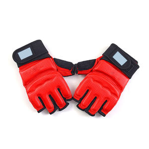 Advanced MMA Weightlifting <b>Gloves</b> Gym Use Non-Slip Half Finger PU Material Protective Training Sparring Gear Flexible Fit Strong - Product Image 5