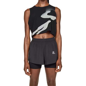 Shorts décontractés pour femmes BE DOT GARMENTS ENTERPRISES, écologiques, 100% coton tricoté, anti-boulochage, séchage rapide, respirants, taille haute - Product Image 1
