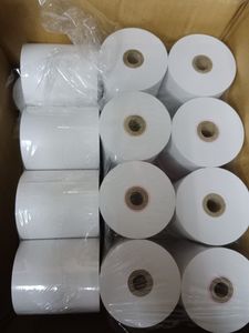 กระดาษใบเสร็จรับเงินแบบเทอร์มอลสำหรับเครื่องบันทึกเงินสดในโรงงาน - Product Image 2