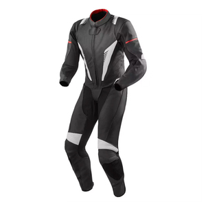 <b>Men's</b> Full Sleeve <b>Leather</b> Motorcycle <b>Jacket</b> Black Gray <b>Red</b> Breathable All Seasons Racing Wear - Product Image 2