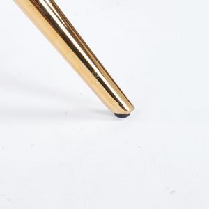Tavolo da Pranzo Moderno Salvaspazio per Cucina e Soggiorno con Piano in Vetro Temperato e Gambe in Metallo Cromato Elegante Colore Cromo - Product Image 4