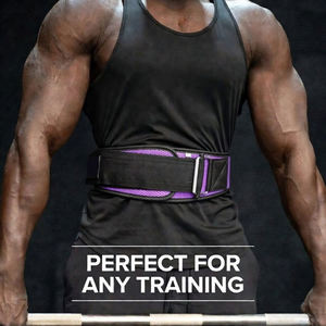 Cinturón de levantamiento de pesas de neopreno más resistente, cómodo y ligero, para estabilidad del torso, ideal para peso muerto y CrossFit. - Product Image 6