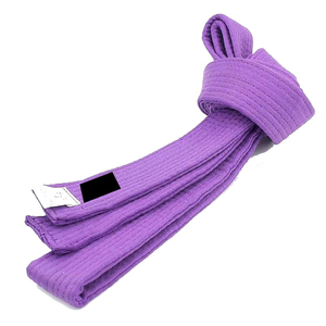 Cinturones de Artes Marciales Premium de Algodón para Karate, Taekwondo y Judo, Cinturón de Entrenamiento Resistente con Múltiples Opciones de Color y Rango - Product Image 3