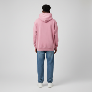 Sweat-shirts d'hiver personnalisés pour hommes, brodés, style streetwear, 100% coton molletonné, épais, coupe oversize, délavé à l'acide, teint uni, OEM - Product Image 2