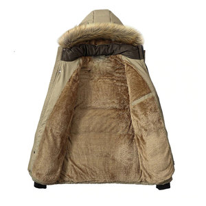 Vestes d'hiver à capuche en duvet de canard pour hommes, manteaux chauds et épais de qualité supérieure, parkas d'hiver pour hommes, veste pour homme - Product Image 5