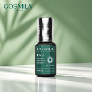 COSMILA Wimpernkleber Pro <0,5 Sek. 8 Wochen Haltbarkeit für Breite Feuchtigkeitsbereiche Ethylcyanoacrylat Wasserfest Vegan Frei von Starken Bindungsmitteln 15-85% RH - Product Image 1