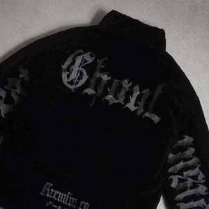 Cyberpunk Techwear <b>Jacket</b> Men's Tactical Streetwear Gothic Fleece Sherpa <b>Winter</b> Coat Multi-Pocket Hip Hop Windbreaker Outerwear - Product Image 4