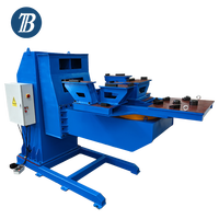 Nouveau positionneur de soudage robuste à double axe avec table rotative automatisée, garantie 1,5 an