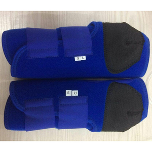 Custom Luxury Outdoor Premium Cotton Bonded Leather Racing Horse Protection Leg Protector Tendon <b>Boots</b> Breathable Equine <b>Boots</b> - Product Image 4