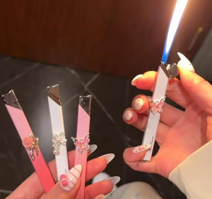 2026 New <b>Cute</b> Wholesale USB Charging Electric <b>Lighter</b> Custom Logo Eco-Friendly Business Gift - Product Image 2