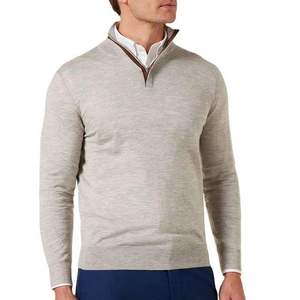 Sweat à capuche personnalisé avec logo, fermeture éclair quart de tour, pour homme, en coton molletonné respirant et écologique, à manches longues. - Product Image 1