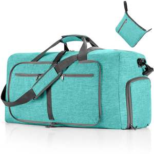 Sac de sport noir de bonne qualité, sac de sport imperméable, sac de sport extra large pour la salle de sport, le yoga, sac de sport imperméable de haute qualité - Product Image 1
