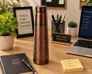 Handmade Copper <b>Water</b> <b>Bottle</b> Traditional Tumbler Drinking <b>Bottle</b> with Custom Logo for <b>Bulk</b> Orders Export Supply for All Occasion - Product Image 6