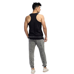 Camiseta sin Mangas de Poliéster 100% para Hombre, de Alta Calidad, Tejido Transpirable, Lisa, Ideal para Entrenamiento y Ropa Deportiva - Product Image 5