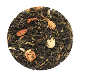 Thé en vrac Jasmine Darjeeling |   100g |   Saveur florale avec de véritables bourgeons de jasmin |   Favorise le sommeil et la relaxation |   Mélange de feuilles entières - Product Image 3