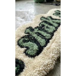 Alfombras Decorativas de Diseño Estándar, Hechas a Mano, de Lana, Antideslizantes, con Patrón Geométrico, para Dormitorio, Sala de Estar, Diseño Moderno, Proveedor Indio - Product Image 1