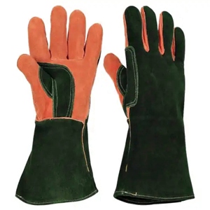 Guantes de Seguridad Resistentes al Calor de Corte Extremo con Certificación CE, Cuero Reforzado de Alta Calidad para Soldador, Protección para Manos y Brazos - Product Image 4