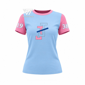 Venta al por Mayor Personalizada de Productos de la Sociedad Griega Jack and Jill of America Inc. Ropa Camiseta de mujer con cuello redondo y bordado Mom de 1938 - Product Image 1